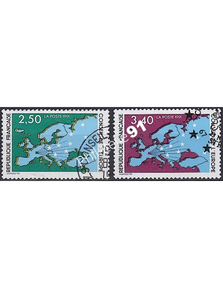 Timbre de Service n° 106 à 107, Collection timbres France