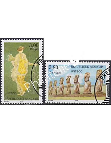 Timbre de Service n° 118 à 119, Collection timbres France