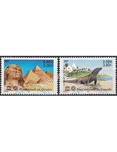 Timbre de Service n° 124 à 125, Collection timbres France