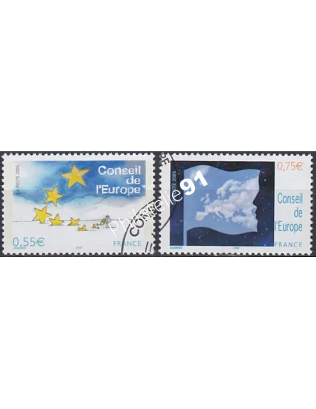 Timbre de Service n° 130 à 131, Collection timbres France