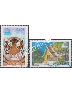 Timbre de Service n° 134 à 135, Collection timbres France