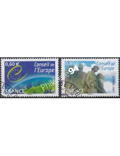 Timbre de Service n° 136 à 137, Collection timbres France