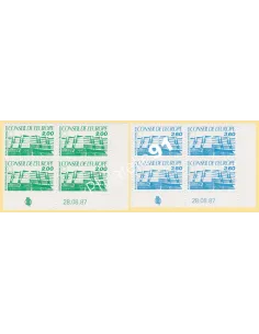 Coin daté sur Timbre Service n° 96 à 97, Collection timbres France