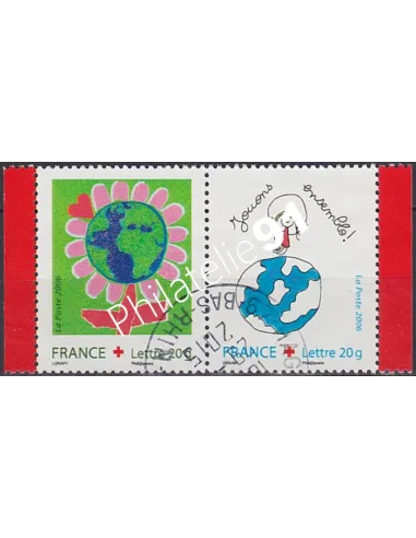 Timbre n° 3991P oblitéré, Collection timbres France