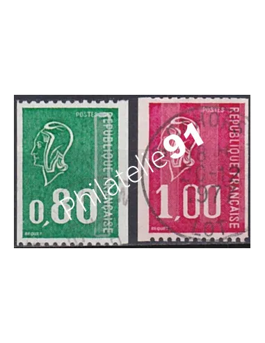 Timbre n° 1894 à 1895 oblitéré - collection timbres France