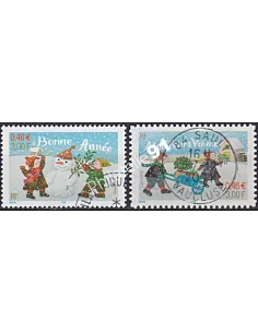 Timbre n° 3439 à 3440 oblitéré, collection timbres France