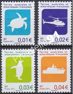 Timbres TAAF n° 705 à 708, collection timbres Dom-Tom