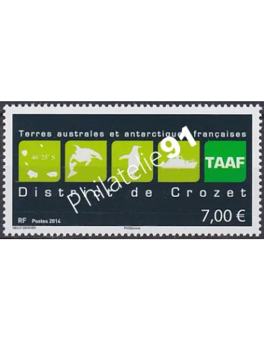 Timbres TAAF n° 709, collection timbres Dom-Tom