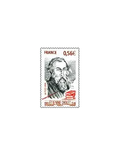 Timbre n° 4377 - Etienne Dolet (1509-1546)