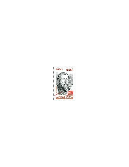 Timbre n° 4377 - Etienne Dolet (1509-1546)