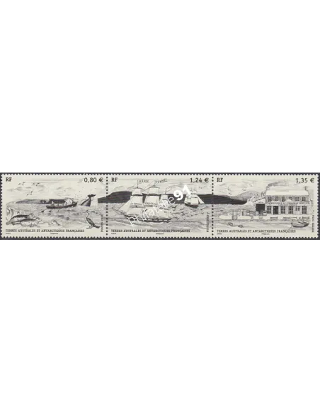 Timbres TAAF n° 778 à 780, collection timbres Dom-Tom