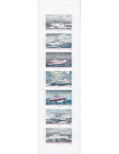 Timbres TAAF n° 754 à 760, Carnet C754, collection timbres Dom-Tom