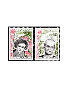 MONACO - n° 1224 et 1225 - EUROPA - 1980 - Pers. célèbres