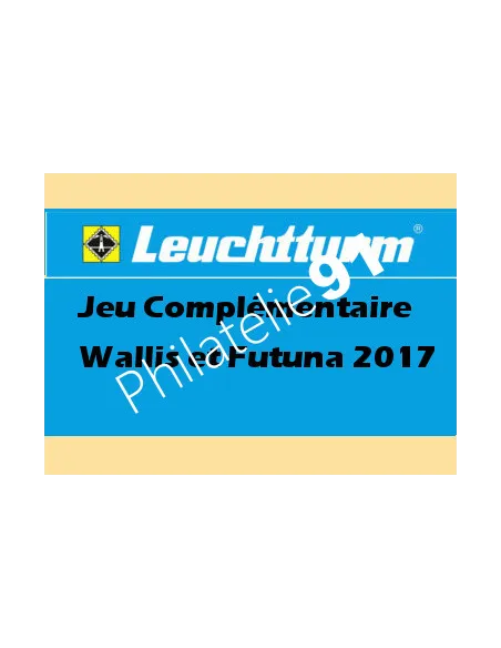Feuilles SF LEUCHTTURM WALLIS ET FUTUNA 2017, matériel philatélique