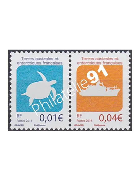 Timbres TAAF n° 784 à 785, collection timbres Dom-Tom