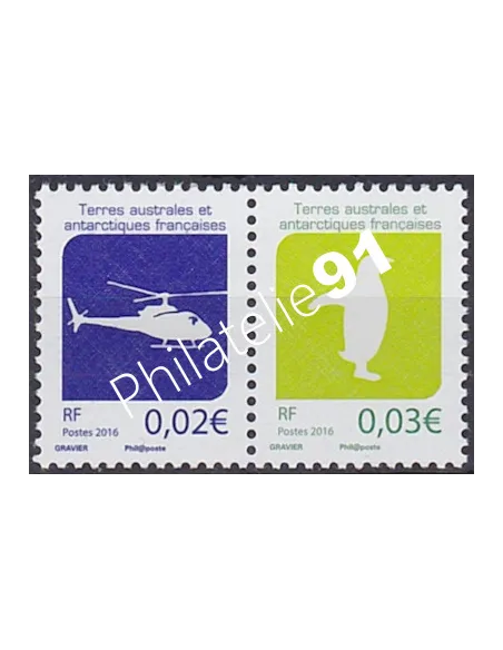 Timbres TAAF n° 786 à 787, collection timbres Dom-Tom