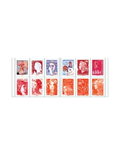 Carnet n° 1518 (n°4287 à 4298) Visages de la Ve République - ADH