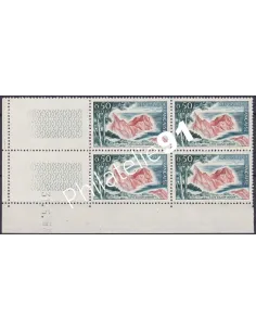 Coin daté sur Timbre n° 1391, Collection timbres France