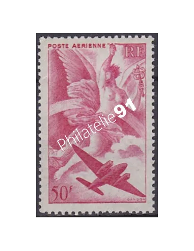 Timbre PA n° 17a, Poste Aérienne, Collection timbres France