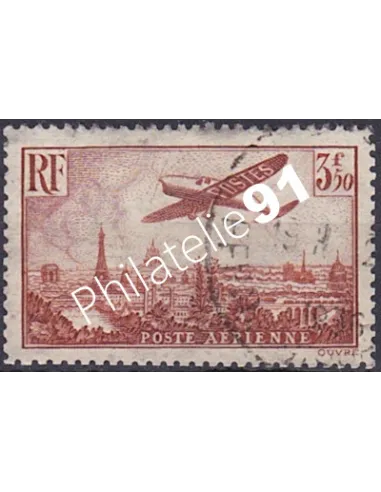 Timbre PA n° 13 oblitéré, Poste Aérienne, collection timbres France