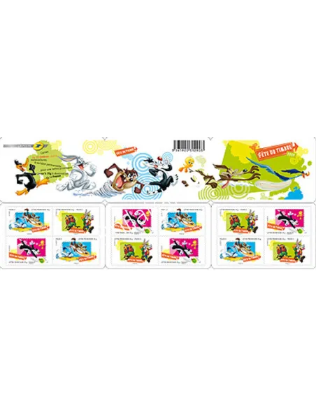 BC 268 - Looney - Tunes - Carnet - Fête du Timbre 2009
