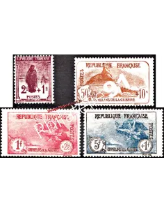 Timbres n° 229 à 232, Orphelins de la guerre, timbres de France