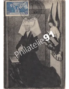 France, timbre n° 583a sur Carte Maximum, Collection lettre France