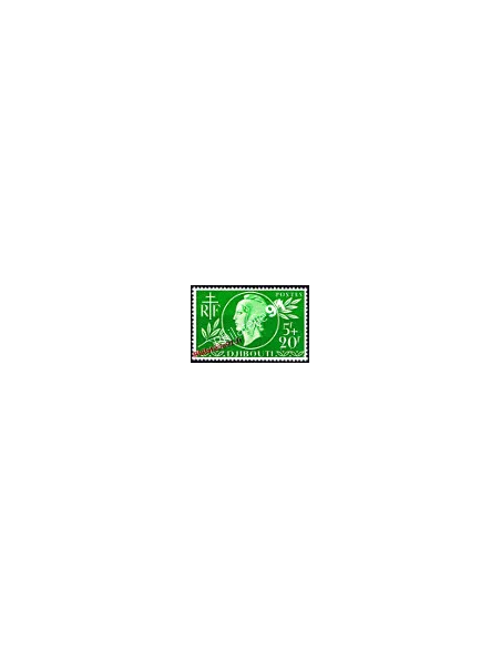 Timbre de Cote des Somalis n° 253, Entraide française, timbres colonies françaises