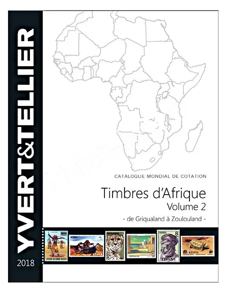 AFRIQUE Volume 2 2018, Timbres des pays d´Afrique, catalogues