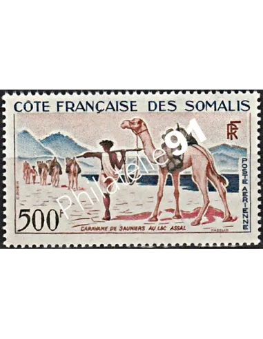 Timbre de cote des somalis PA n° 29 - Colonies Française