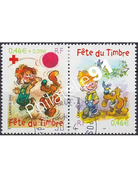 Timbre n° 3467A oblitéré, collection timbres France