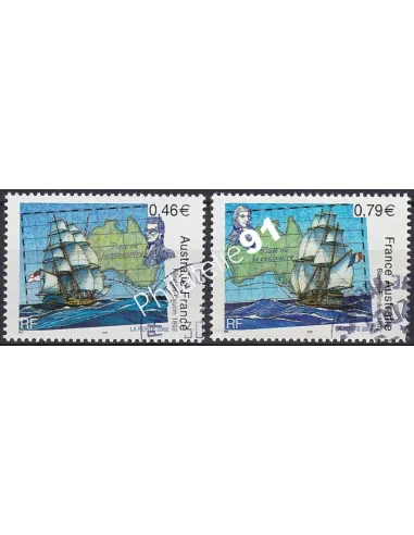 Timbre n° 3476 à 3477  oblitéré, Collection timbres France