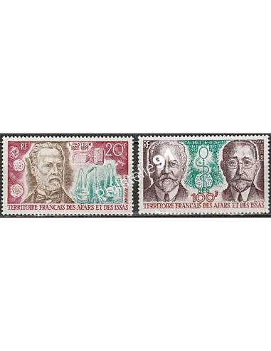 AFARS ET ISSAS, PA n° 76 à 77, collection timbres colonies françaises