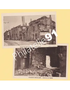 France, Cartes d'Oradour-sur-Glane, 39/45, Collection lettre France