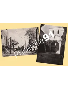 France, Cartes d'Oradour-sur-Glane, 39/45, Collection lettre France