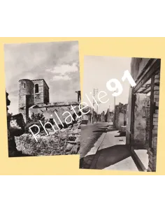 France, Cartes d'Oradour-sur-Glane, 39/45, Collection lettre France