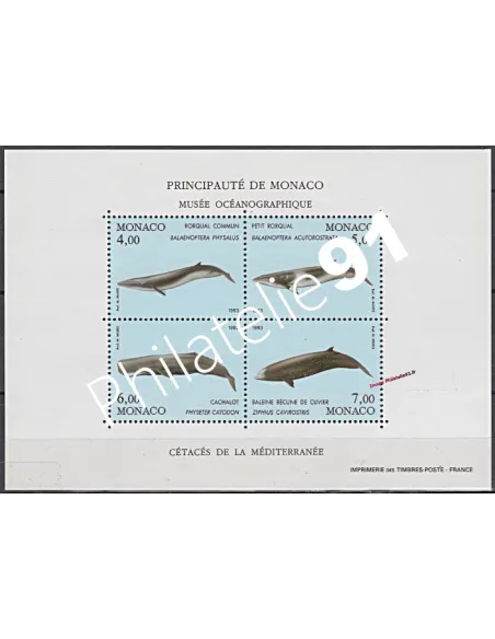MONACO - BF n° 59** - Cétacés de la Méditerranée