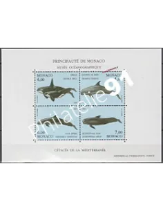 Bloc n° 64 de MONACO - Protection de l'environnement marin