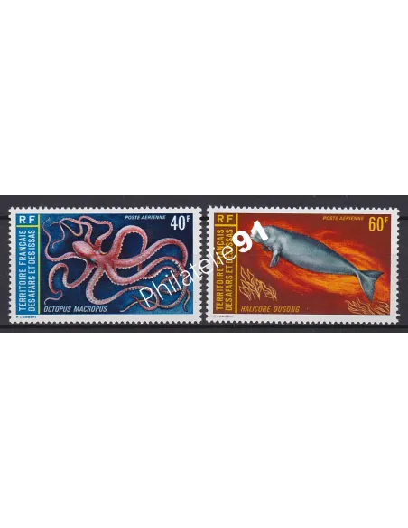 Timbres d'AFARS ET ISSAS, PA n° 85 à 86, timbres des colonies