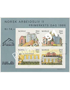 Timbres de Norvège, BF n° 6, Collection timbres Europe
