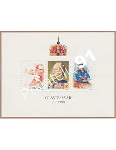 Timbres de Norvège, BF n° 9, Collection timbres Europe