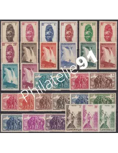 CAMEROUN n°162 à 191, Collection timbres Colonies