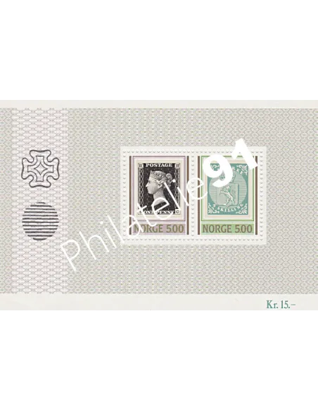 Timbres de Norvège, BF n° 13, Collection timbres Europe