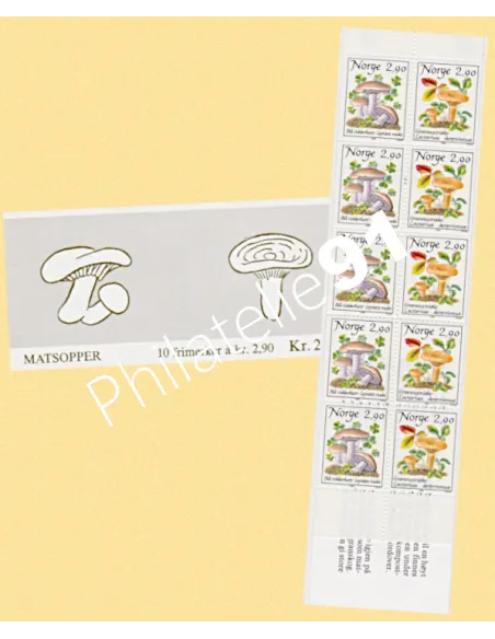 Norvège, Carnet de Timbres n° 946 - Thème : OISEAUX.