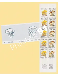 Norvège, Carnet de Timbres n° 966 - Thème : OISEAUX.