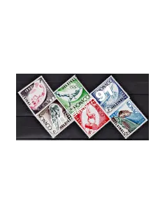 Timbres de Monaco- n° 386 à 391 - Jeux olympiques