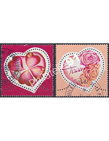 Timbre n° 3538 à 3539 oblitéré, Collection timbres France