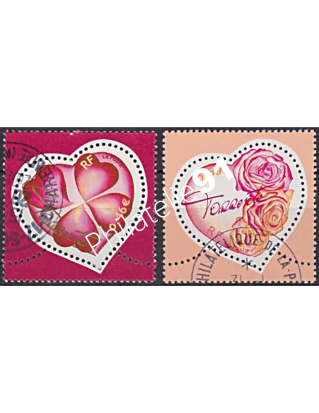 Timbre n° 3538 à 3539 oblitéré, Collection timbres France