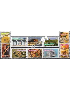 Timbre n° 3559 à 3568  oblitéré, Collection timbres France