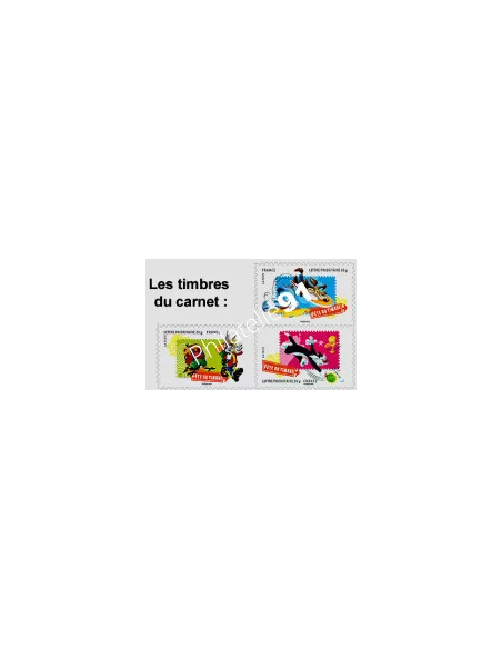 ADH. n° 268 à 270 - Looney - Tunes (de carnet) - Fête du Timbre